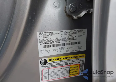 2021 Ford Expedition Limited Max z USA, uszkodzony, nr VIN 1FMJK1KT5MEA88284